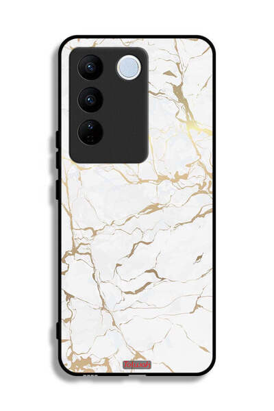 Tolwak غطاء حماية لهاتف Vivo V27e بنمط رخامي