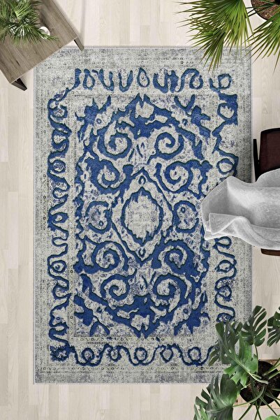 Monnhein Covor lavabil cu bază anti-alunecare – Covor modern cu imprimare dig...