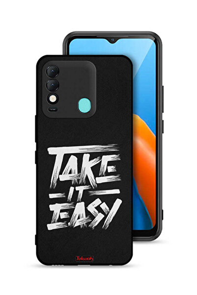 Tolwak غطاء حماية لهاتف Tecno Spark 8 - Take It Easy