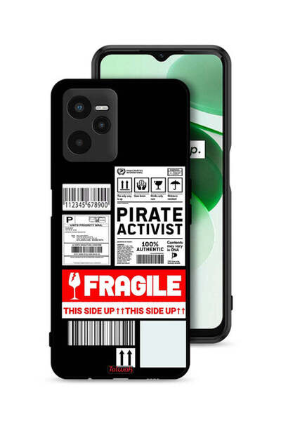 Tolwak غطاء حماية لهاتف Realme C35، ملصق ناشط خاص قابل للكسر