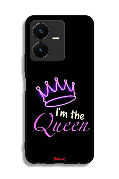 Tolwak غطاء حماية لهاتف Vivo Y22 أنا الملكة