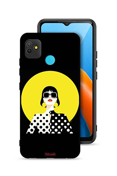 Tolwak Tecno Pop 5 Protective Case Cover Stylish Girl Art