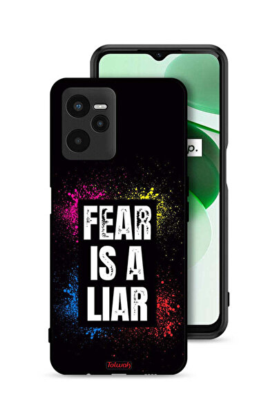 Tolwak غطاء حماية لهاتف Realme C35 - الخوف كاذب