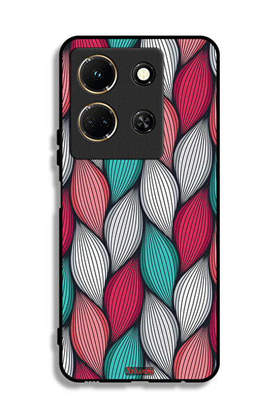 Tolwak غطاء حماية لهاتف Infinix Note 30 بنقشة ريشة