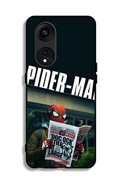 Tolwak غطاء حماية لهاتف Oppo Reno 8T 5G سبايدرمان يقرأ جريدة