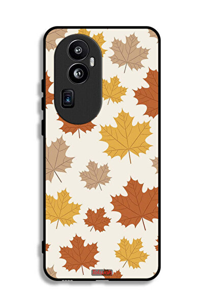 Tolwak غطاء حماية لهاتف Oppo Reno10 Pro Plus بنقشة أوراق الخريف