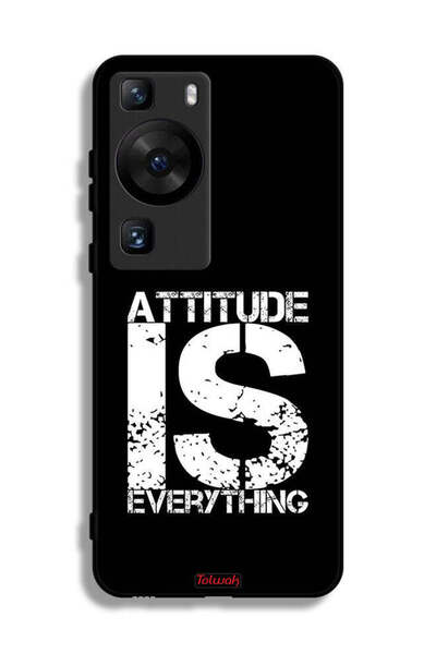 Tolwak غطاء حماية لهاتف Huawei P60 Pro - Attitude Is Everything