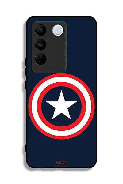 Tolwak Vivo S16e Protective Case Cover Captain America