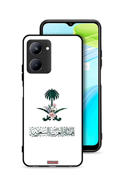 Tolwak غطاء حماية لهاتف Realme C33 - علامة زهور المملكة العربية السعودية