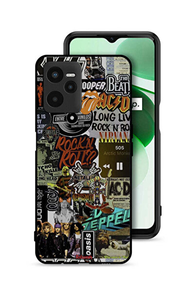 Tolwak غطاء حماية Realme C35، تحيا موسيقى الروك أند رول