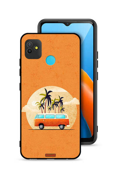 Tolwak Tecno Pop 5 Protective Case Cover Bus Art