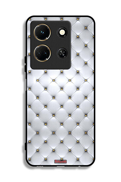 Tolwak غطاء حماية لهاتف Infinix Note 30 مطبوع عليه دبابيس على القماش