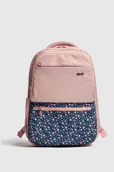 Fiyaka My Polo 2085 Primary School Middle School Bag Backpack School Bag Multi-Compartment Orthopedic Back Pi̇nk Flow