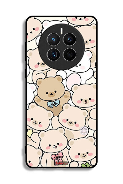 Tolwak غطاء حماية لهاتف هواوي ميت 50E بنقشة الدببة