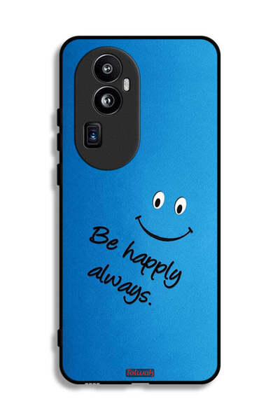 Tolwak غطاء حماية لهاتف Oppo Reno10 Pro Plus كن سعيدًا دائمًا
