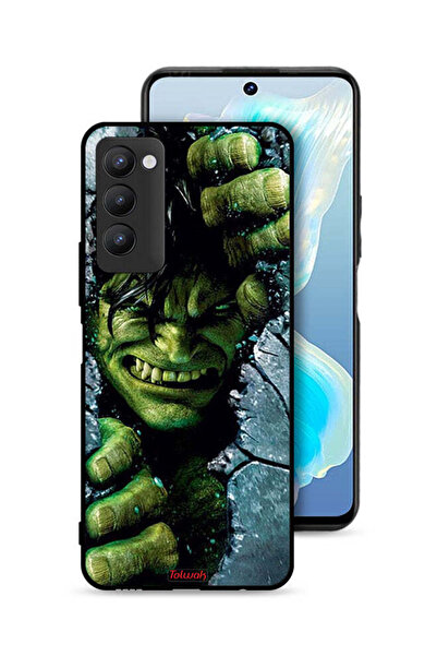 Tolwak غطاء حماية لهاتف تكنو كامون 18P بتصميم هالك المذهل