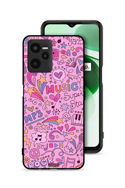 Tolwak غطاء حماية لهاتف Realme C35 - علامات موسيقية