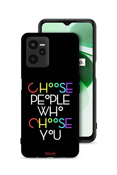 Tolwak Realme C35 Protective Case Cover Choose People Who Choose You