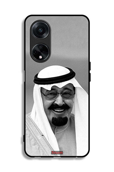 Tolwak غطاء حماية لهاتف Oppo A98 5G صورة الملك عبدالله مبتسماً