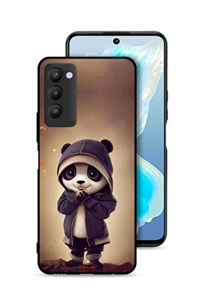 Tolwak غطاء حماية لهاتف تكنو كامون 18 - باندا صغيرة لطيفة