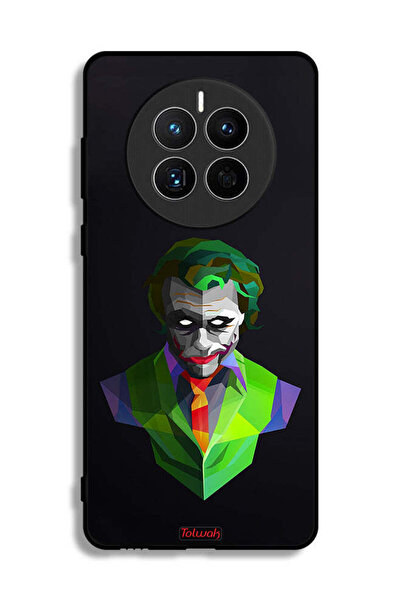 Tolwak غطاء حماية لهاتف هواوي ميت 50 إي بتصميم فن تجريدي للجوكر