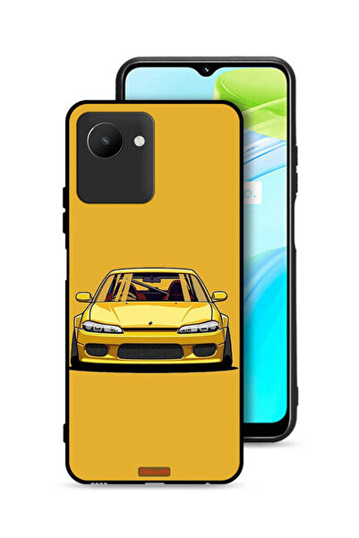 Tolwak Realme C30s Protective Case Cover Car Art