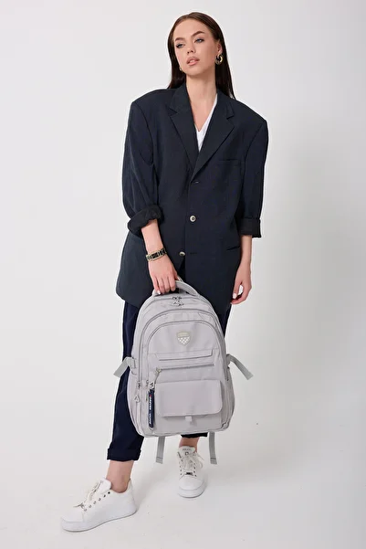 Forever Young Satin Fabric Waterproof Quality Backpack Fy/2202