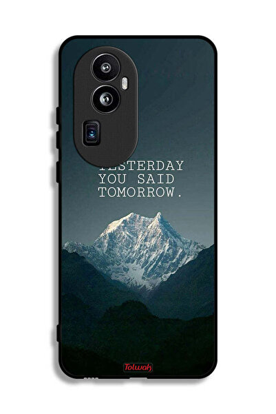Tolwak غطاء حماية لهاتف Oppo Reno10 Pro Plus - أمس قلت غدًا