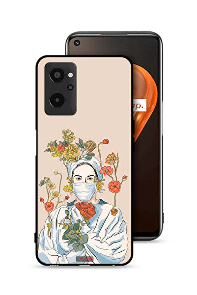 Tolwak غطاء حماية لهاتف Realme 9i 4G برسومات ممرضة