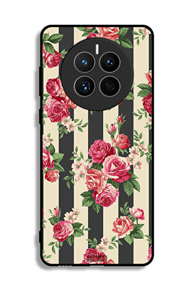 Tolwak غطاء حماية لهاتف هواوي ميت 50 إي بنقشة الورود