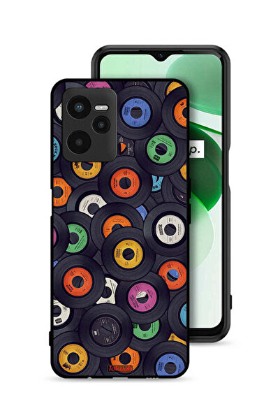 Tolwak Realme C35 Protective Case Cover Cds Pattern