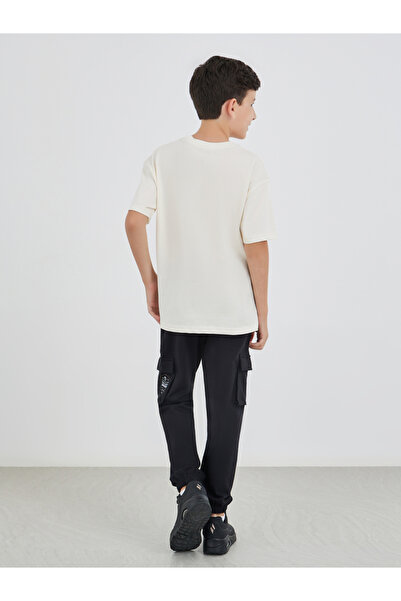 Styli Oversized Chest Pocket T-Shirt and Joggers Set