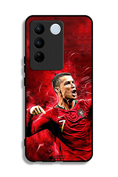 Tolwak غطاء حماية لهاتف فيفو S16 كريستيانو رونالدو