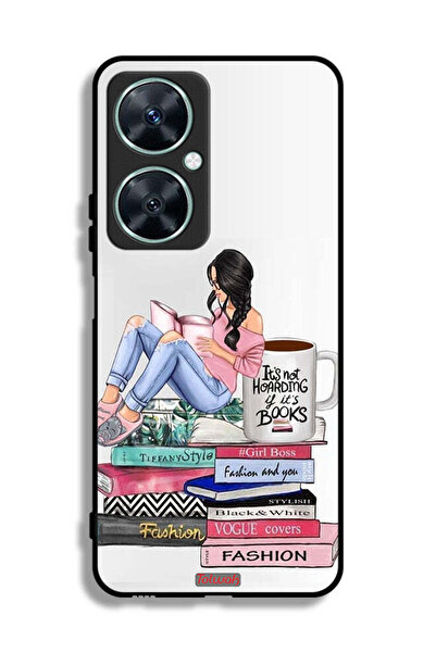Tolwak Huawei nova 11i Protective Case Cover Girl And Fashion Books Art