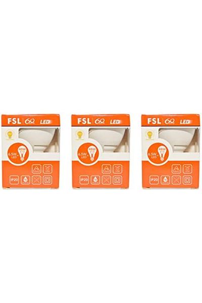 FSL LED BULB MR16 Dimmable Spot Light GU5.3 6.5W AC180-265V White/Warm White (White 6500K)