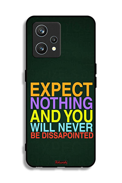 Tolwak Realme 9 Pro Plus Protective Case Cover Expect Nothing And You Will Ne...