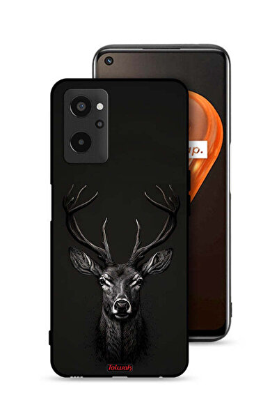 Tolwak غطاء حماية لهاتف Realme 9i 4G برسومات غزال رقمية