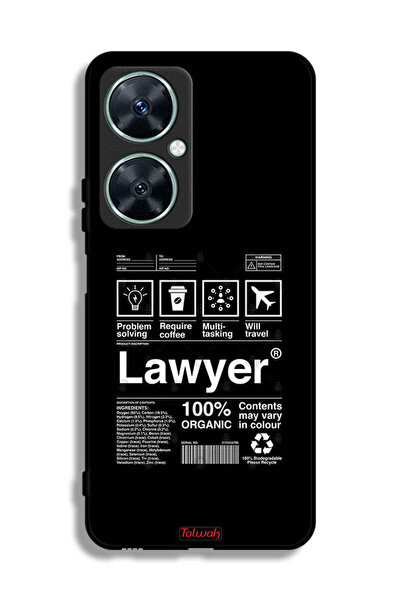 Tolwak Huawei nova 11i Protective Case Cover Lawyer Sticker