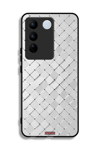 Tolwak غطاء حماية لهاتف Vivo V27 بنقشة بلاط