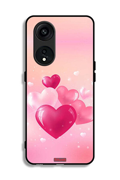 Tolwak غطاء حماية لهاتف Oppo Reno 8T 5G برسومات قلوب جميلة
