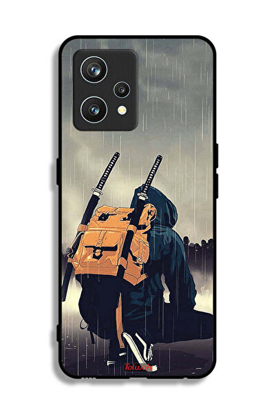 Tolwak غطاء حماية لهاتف Realme 9 Pro Plus بتصميم سيف ساموراي رقمي