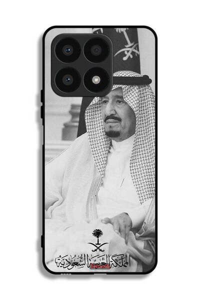 Tolwak غطاء حماية لهاتف Honor X8a - الملك سلمان
