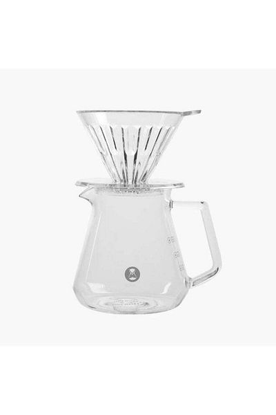 Timemore Time More V60 Drip Set Coffee Maker with Funnel and Glass Server