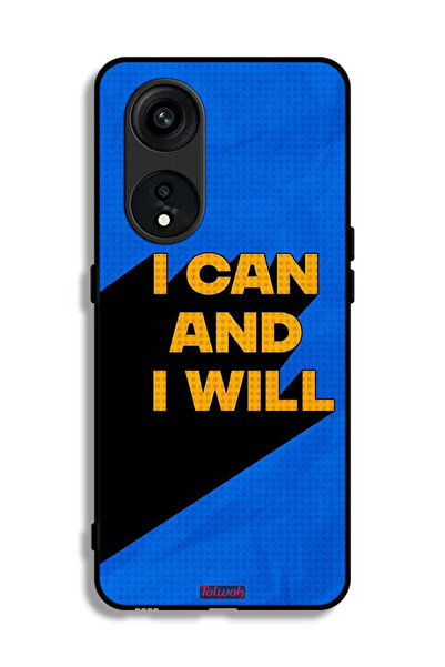 Tolwak غطاء حماية لهاتف Oppo Reno 8T 5G - أنا أستطيع وسأفعل