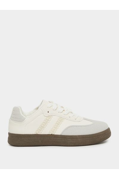 Styli Color Block Lace Up Sneakers