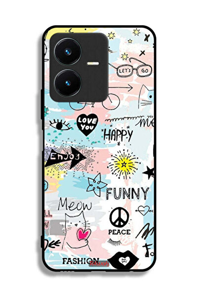 Tolwak غطاء حماية لهاتف Vivo Y22s - أحبك - علامات