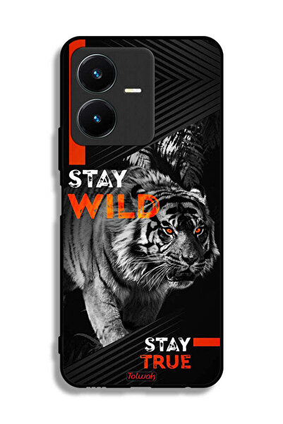 Tolwak غطاء حماية Vivo Y22 - Stay Wild Stay True