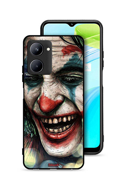 Tolwak غطاء حماية لهاتف Realme C33 بوجه الجوكر الضاحك