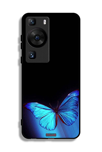 Tolwak غطاء حماية لهاتف هواوي P60 Pro بتصميم فراشة