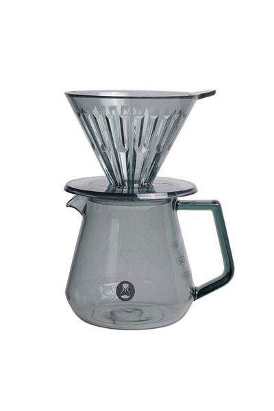Timemore Crystal Eye Brewer Set Dripper 02 Transparent Black